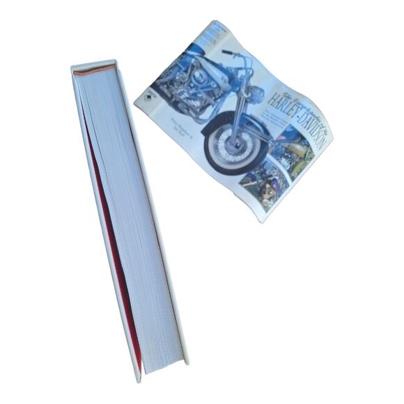 The Encyclopedia of Harley-Davidson Hardcover Coffee Table Book 2001 Man Cave - Picture 6 of 6